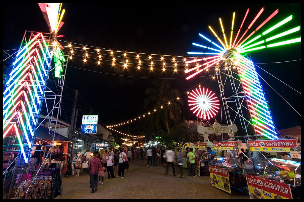 Glimpse of the annual fair held at the Chaithararam temple during the Chinese New Year