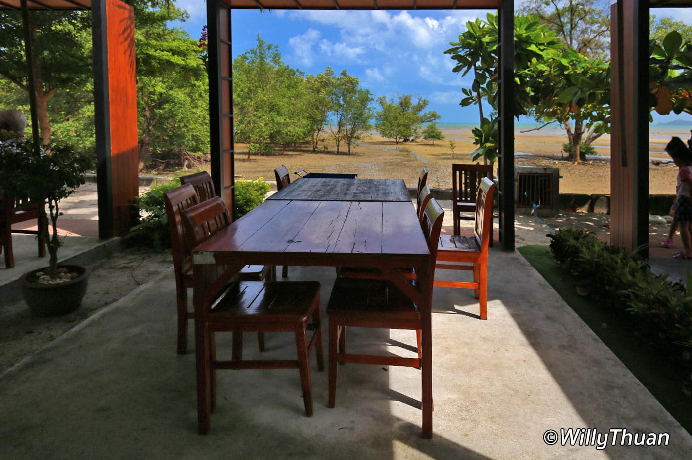 Inside of the Bang Pae Seafood Restaurant, Phuket