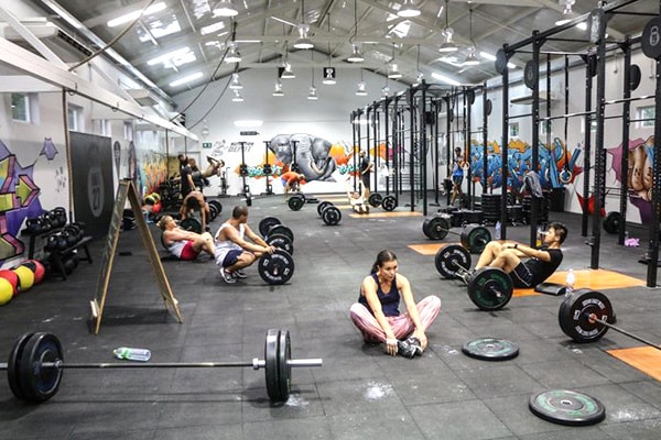 Modern Fitness Machines at the Unit 27 CrossFit Training Center in Phuket