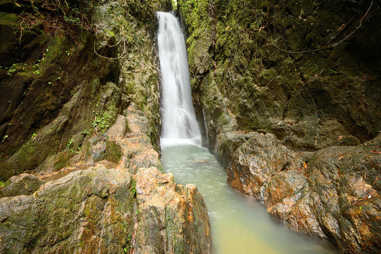 The Bang Pae Waterfall in Phuket