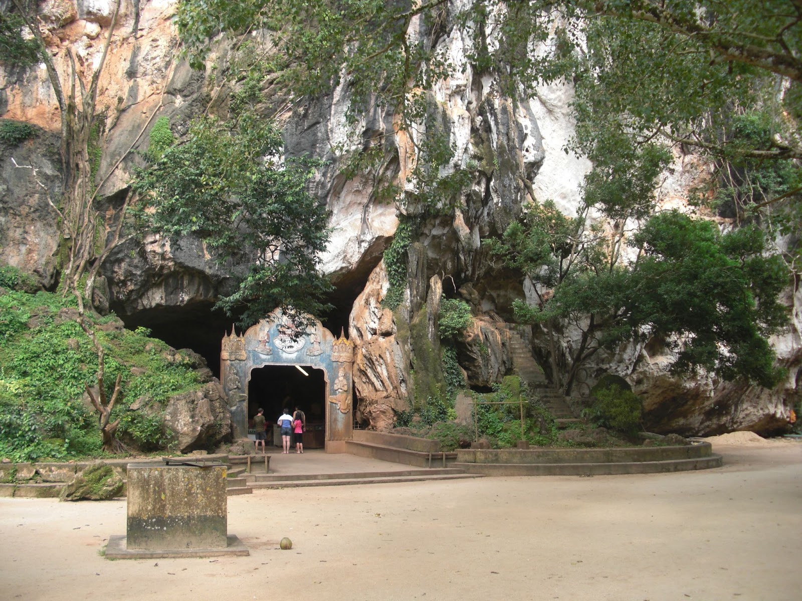 Entrance of the Wat Suwan Kuha, Phuket