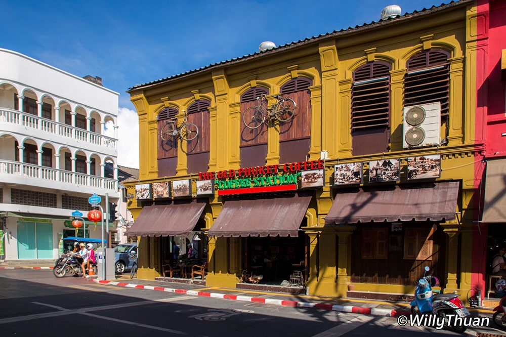 Exterior view of the Old Phuket Coffee