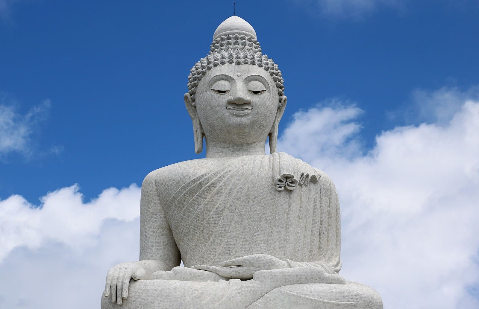 The magnificent 40 metres tall Big  Buddha in Phuket