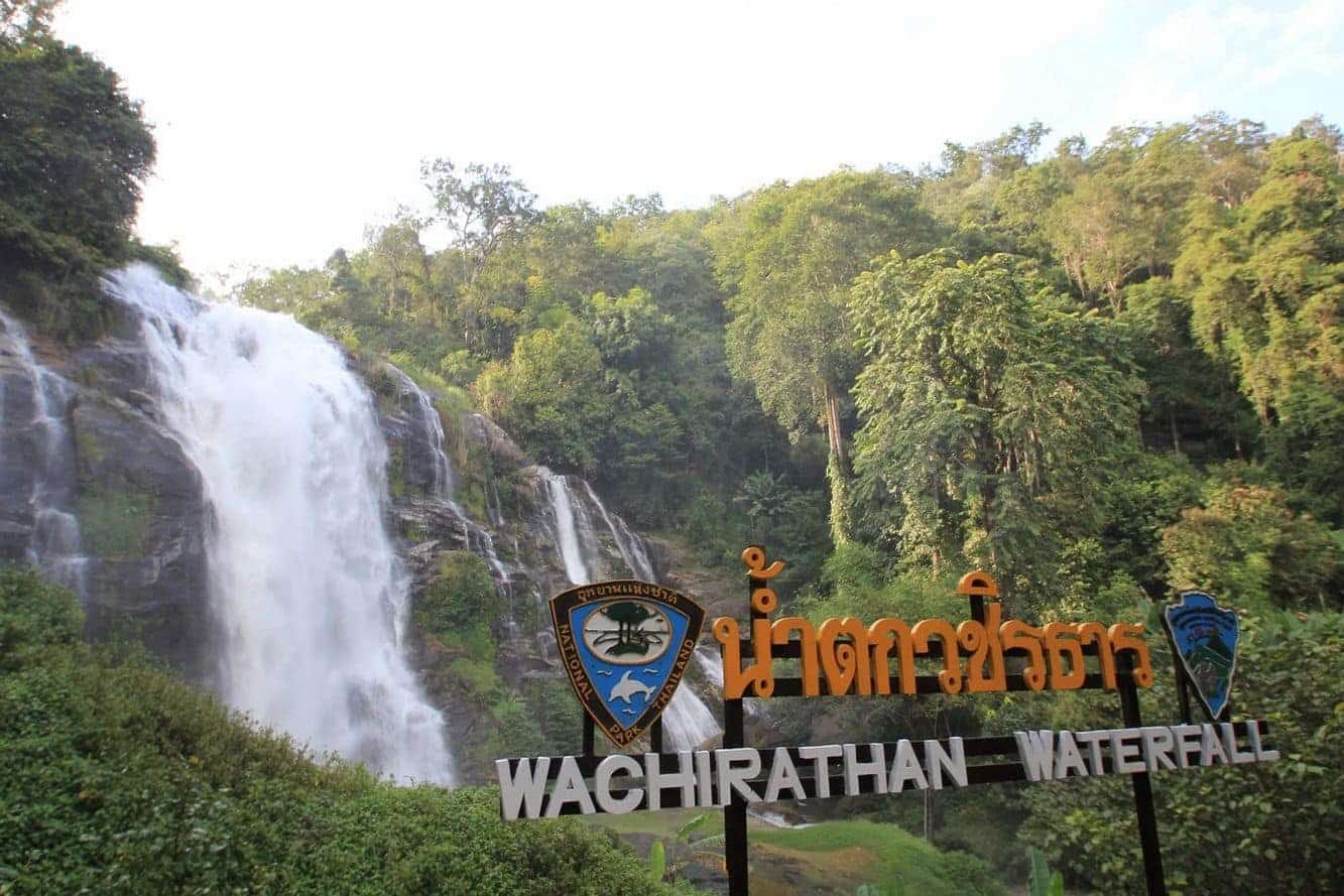 The Majestic Wachirathan Waterfall of Chiang Mai