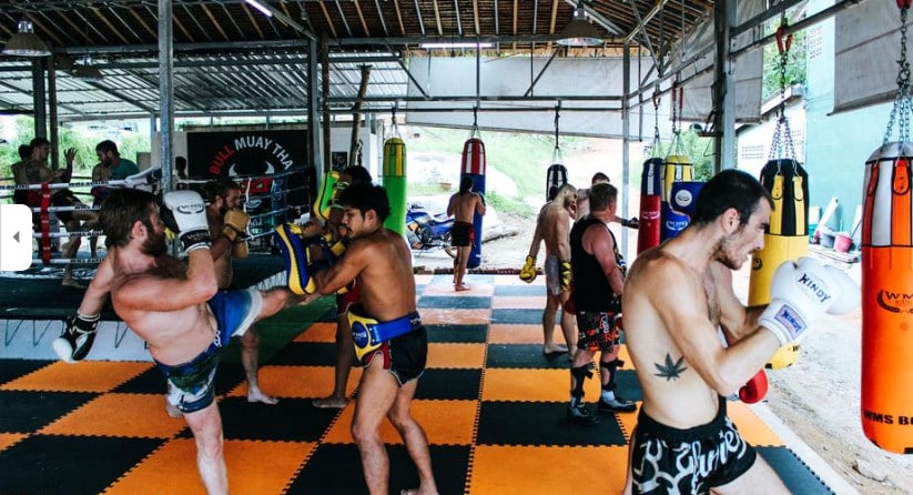 Training at the Best Muay Thai Gym in Krabi