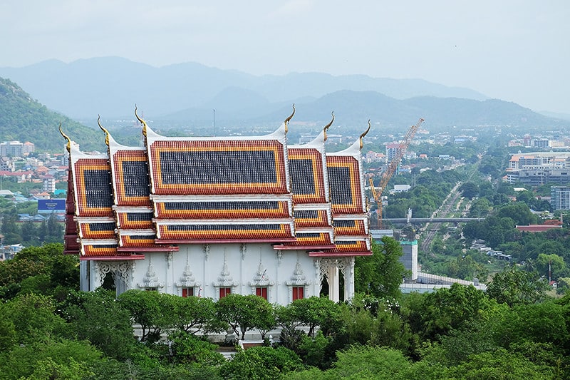 The Wat Khao Sanam Chai in Hua Hin