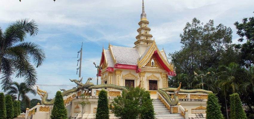 The Wat Klong Thom temple in Krabi