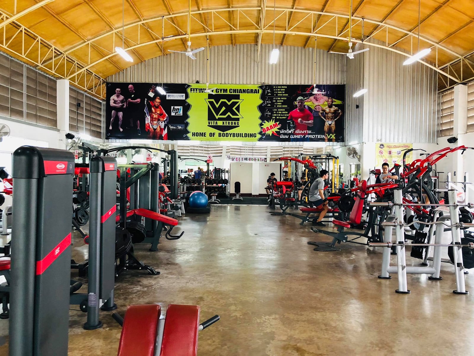 The Fitwhey gym in Chiang Rai