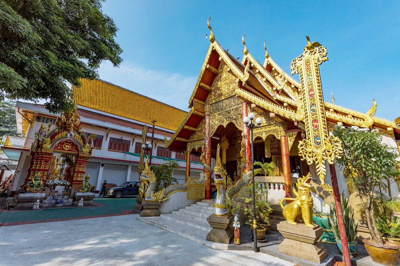 The Wat Klang Wiang in Chiang Rai