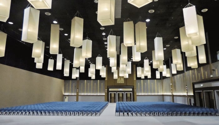The interior of Chiang Mai Convention Centre
