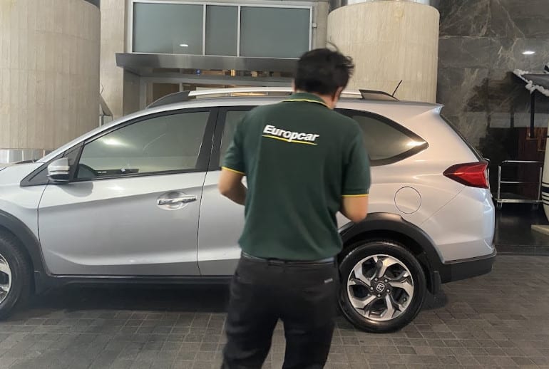 The Europcar Car Rental in Bangkok