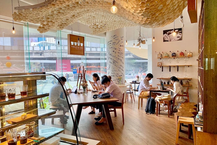 The Gallery Drip Coffee Shop in Bangkok