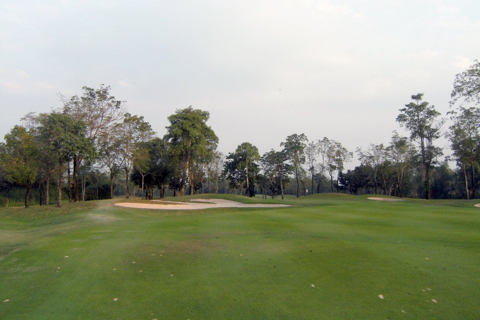 Excellent grass at the Lam Luk Ka Country Club in Bangkok