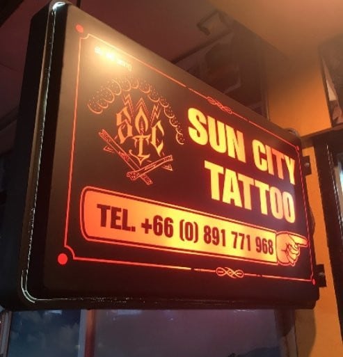 Suncity Tattoo in Surat Thani