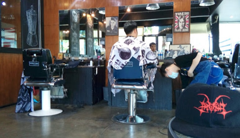 The California Barber and Coffee Shop in Chiang Mai