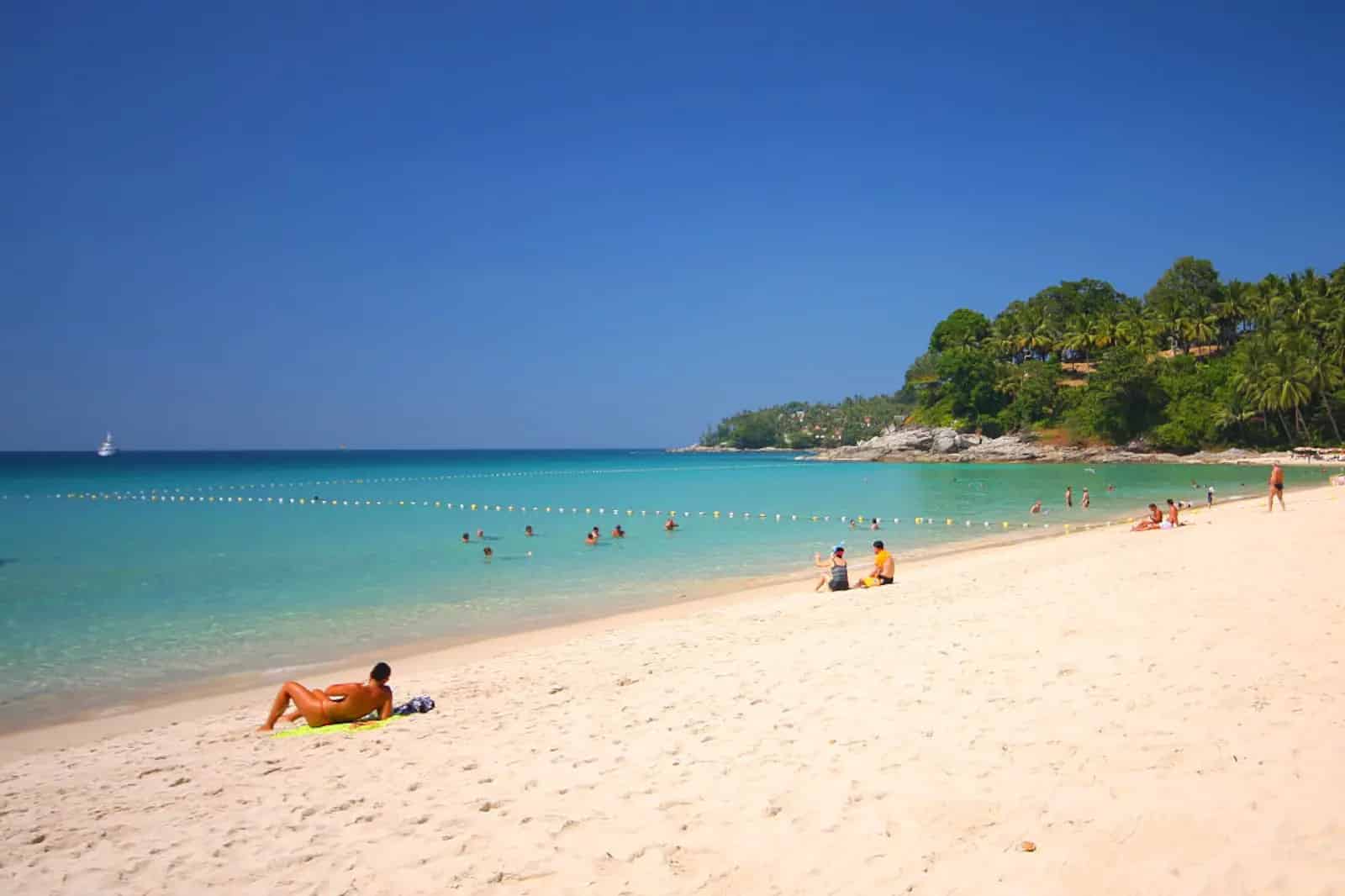 The Surin Beach in Phuket