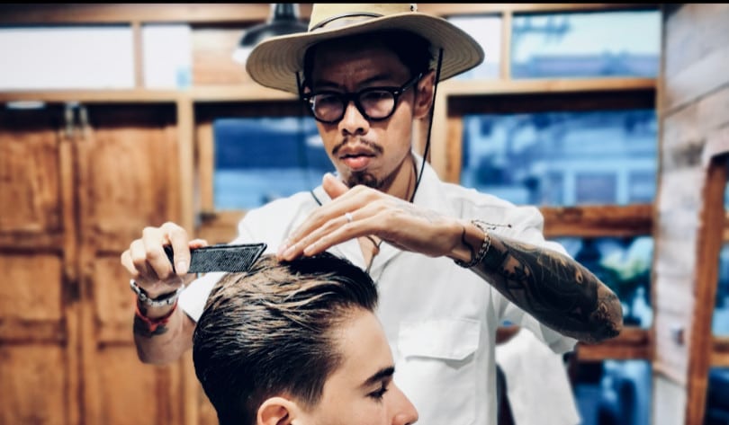 Hair Cut at The Hair House Barber Shop by Adam Chan
