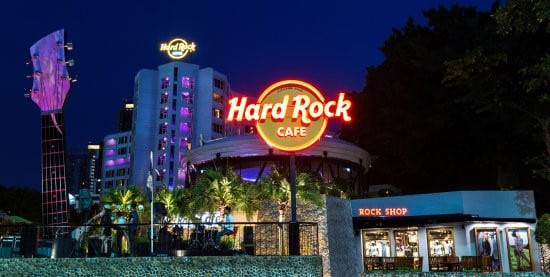 The Hard Rock Cafe in Pattaya