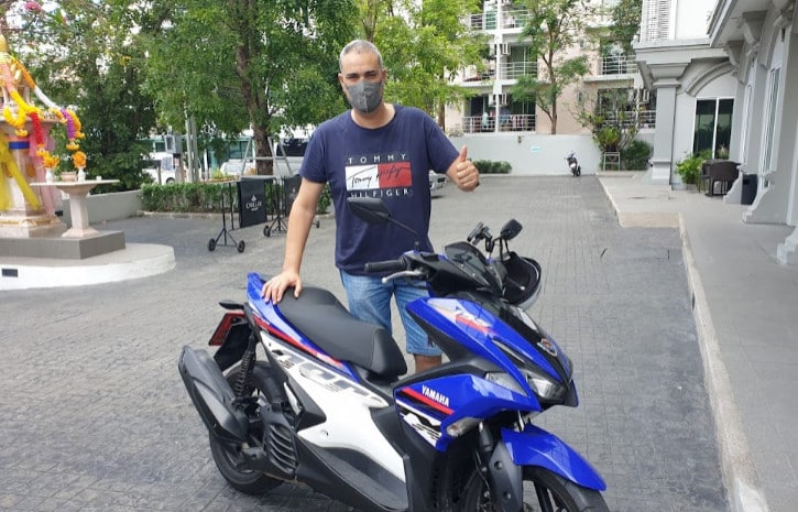 The Mvix Motorbike Rental in Bangkok