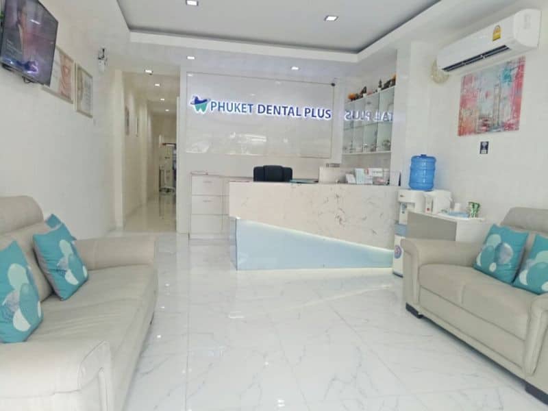 The inside of Phuket Dental Plus Clinic