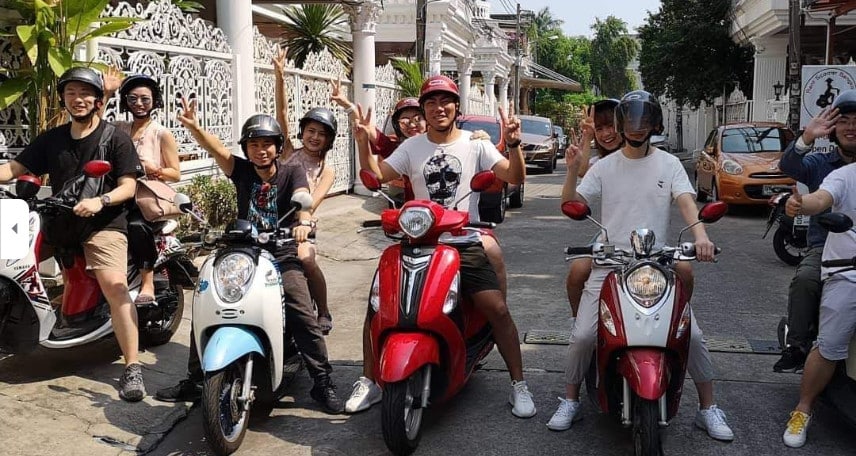 Happy Customers at Rent Scooter Bangkok
