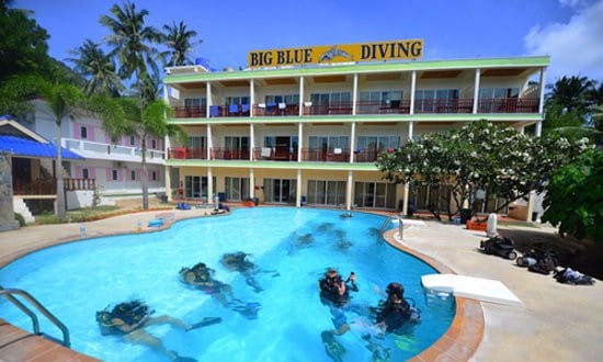 The Big Blue Diving School in Koh Tao