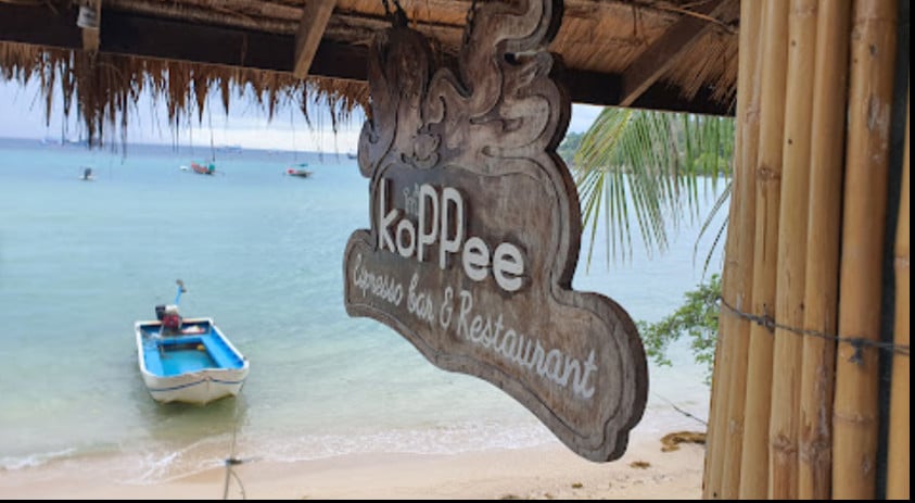 Koppee Cafe in Koh Tao