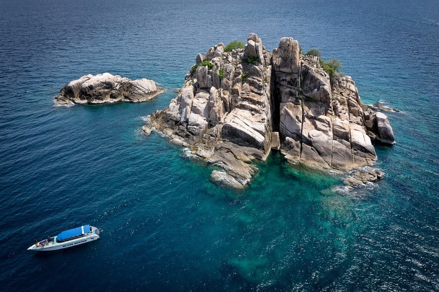 Shark Island in Koh Tao