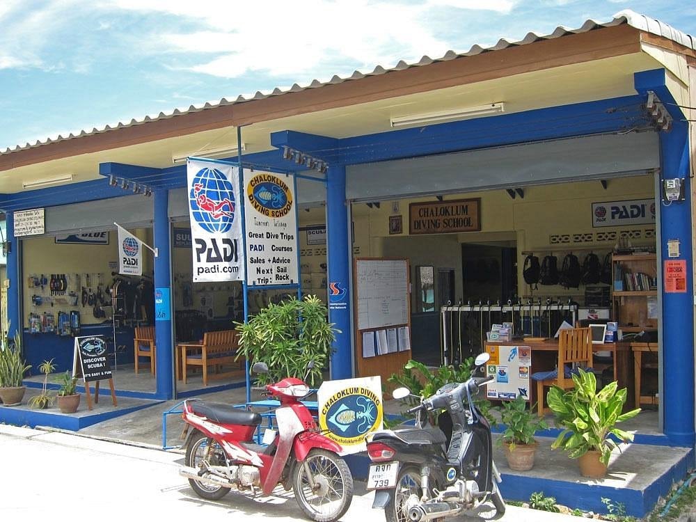 The Chaloklum Diving School in Koh Phangan