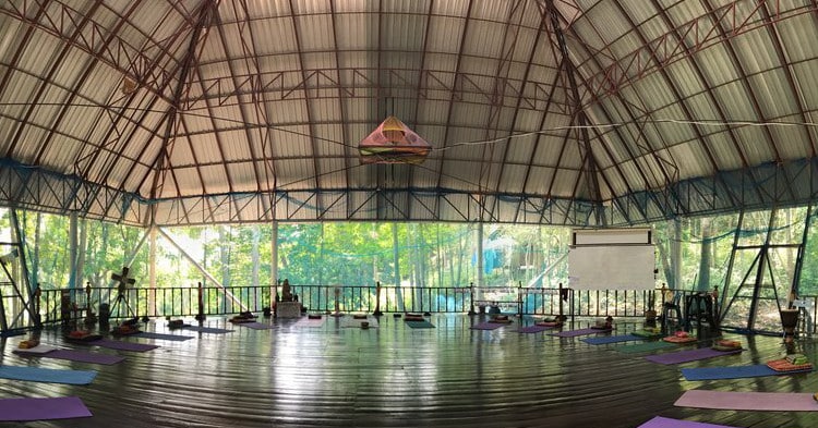 The Pyramid Yoga Center in Koh Phangan