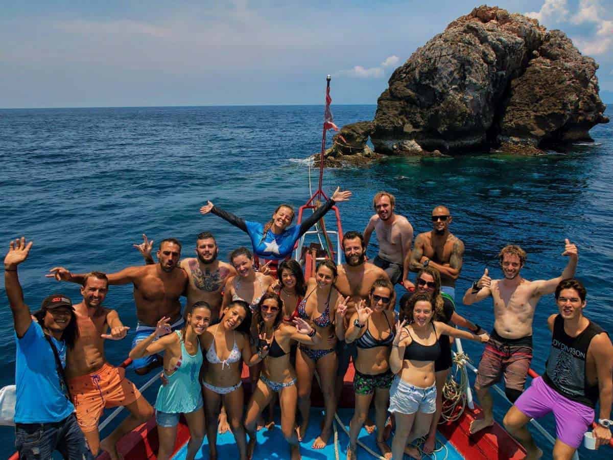 The Sail Rock Diving School in Koh Phangan