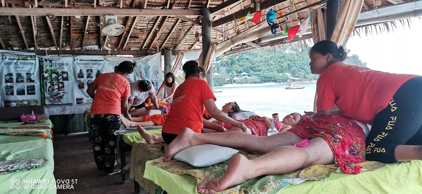 The Tuk Massage Center in Koh Phangan