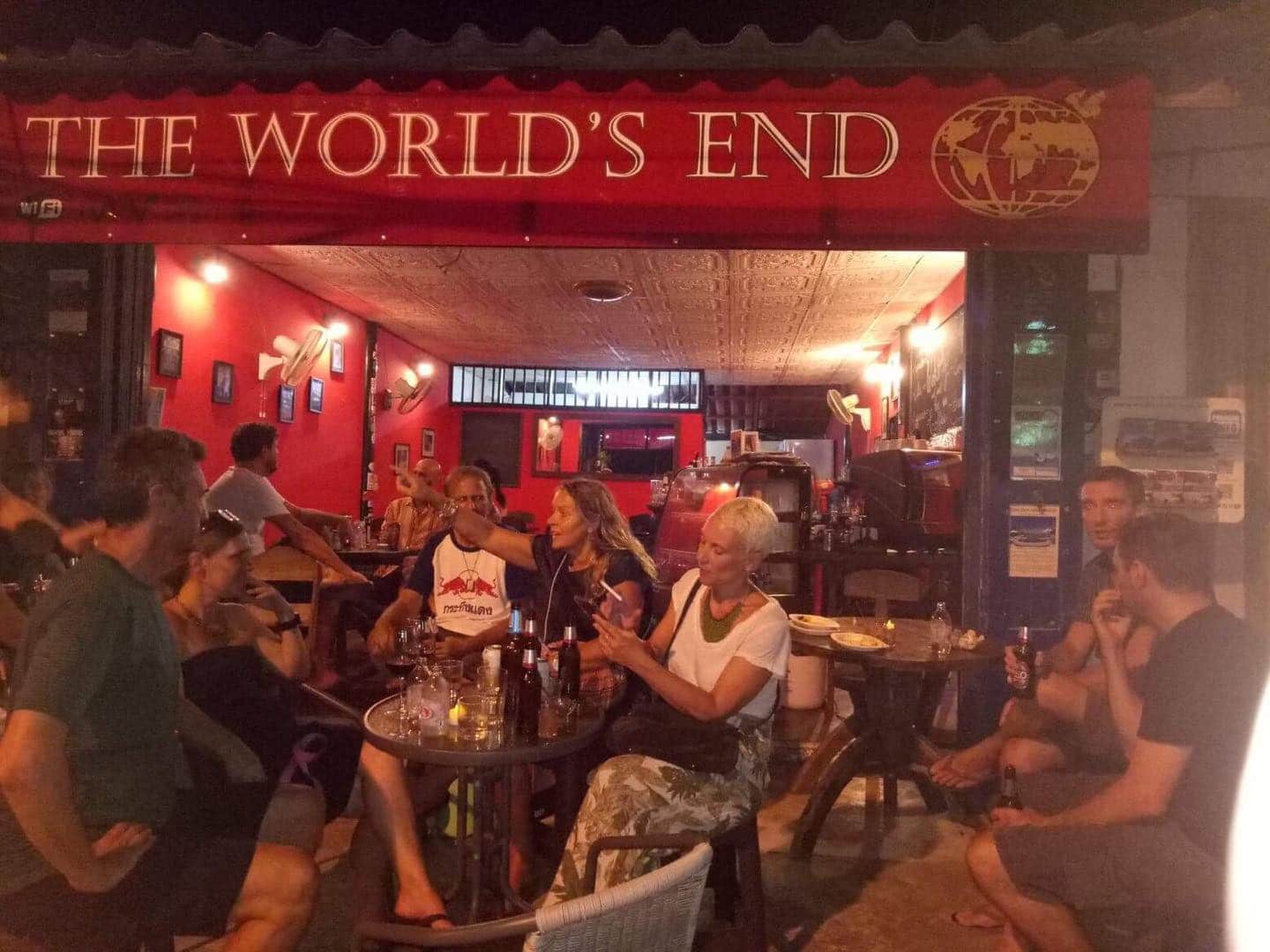 The World’s End Cafe in Koh Phangan