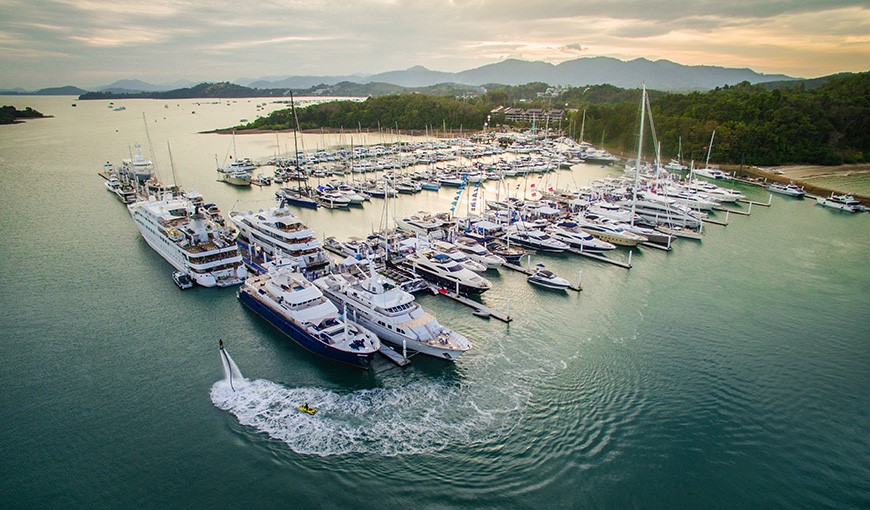 yacht haven marina pier phuket