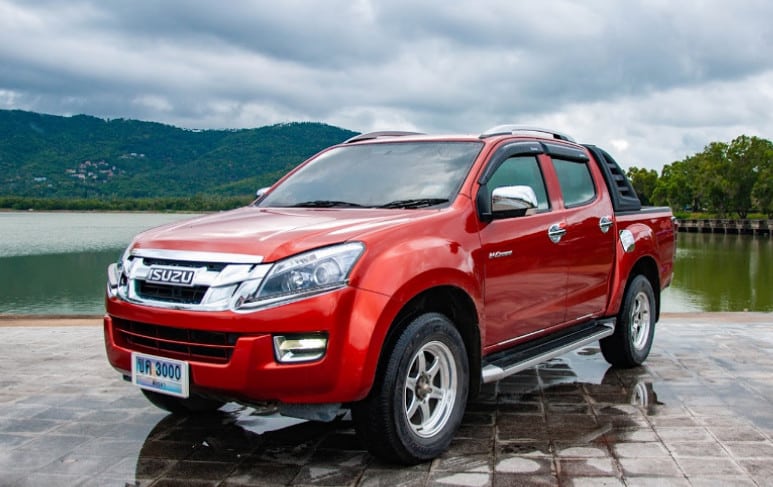 A Car at the “Cars For Rental”,  Koh Samui