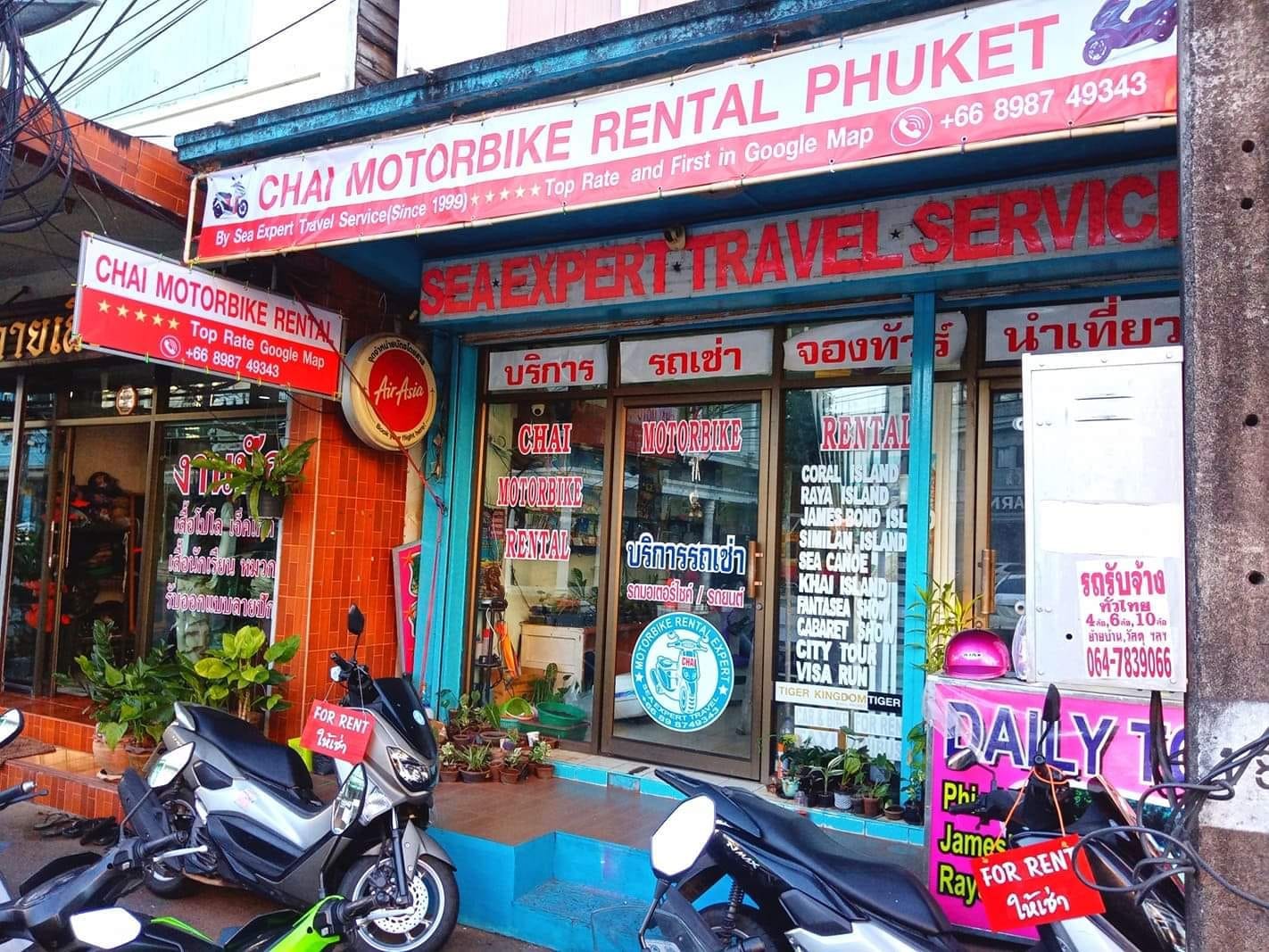 Chai Rental Shop in Phuket