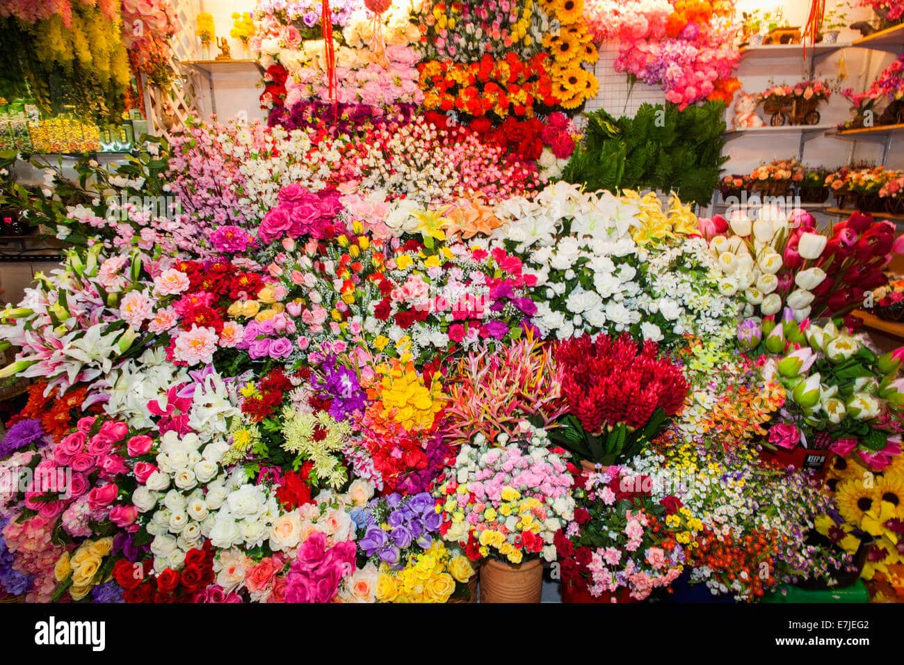 Flower Market Near Warorot