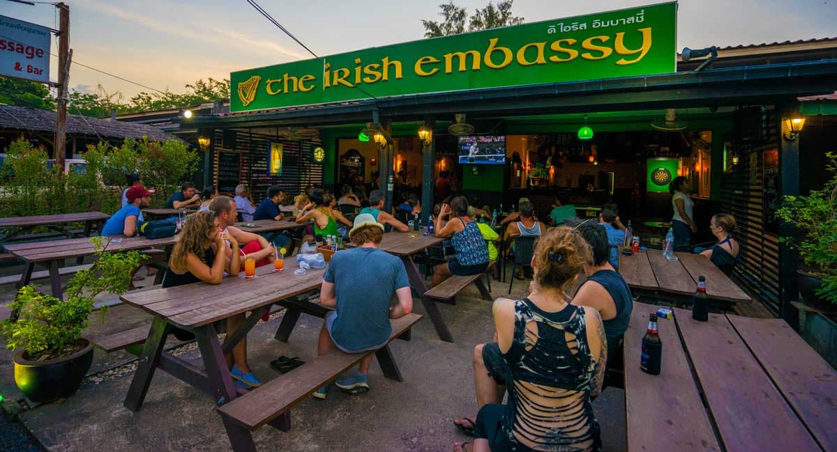Irish Embassy Bar, Koh Lanta The Irish Embassy Bar in Koh Lanta