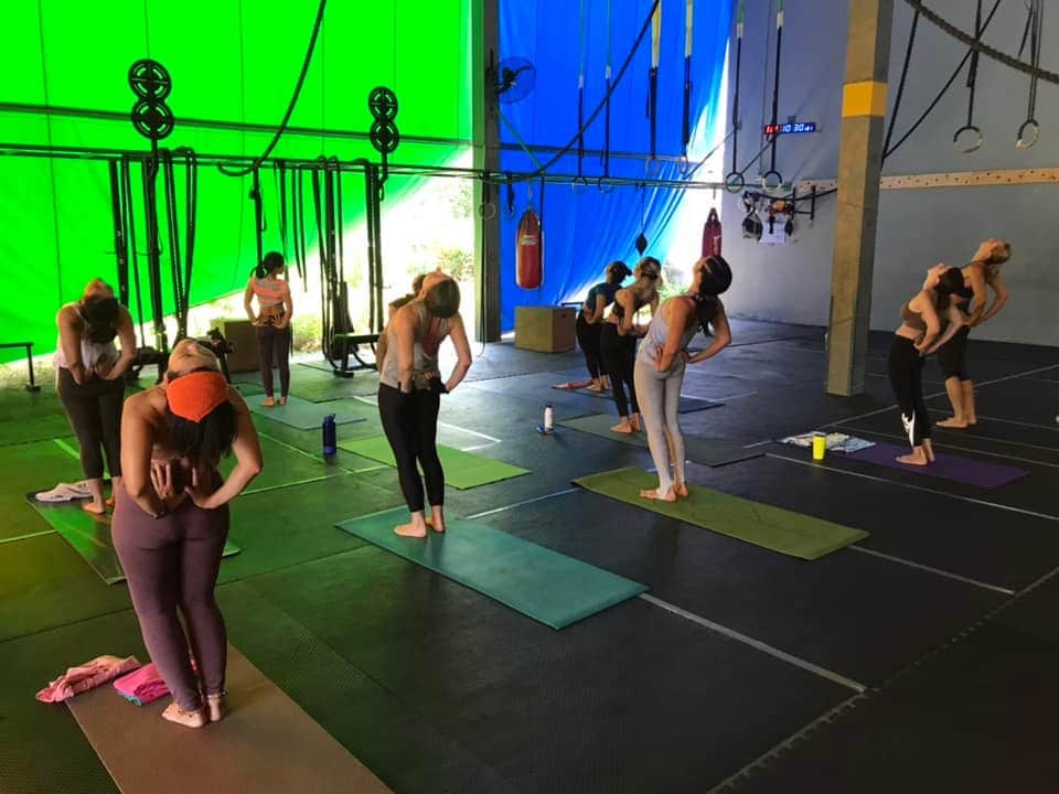 Training at Jungle Gym, Pattaya