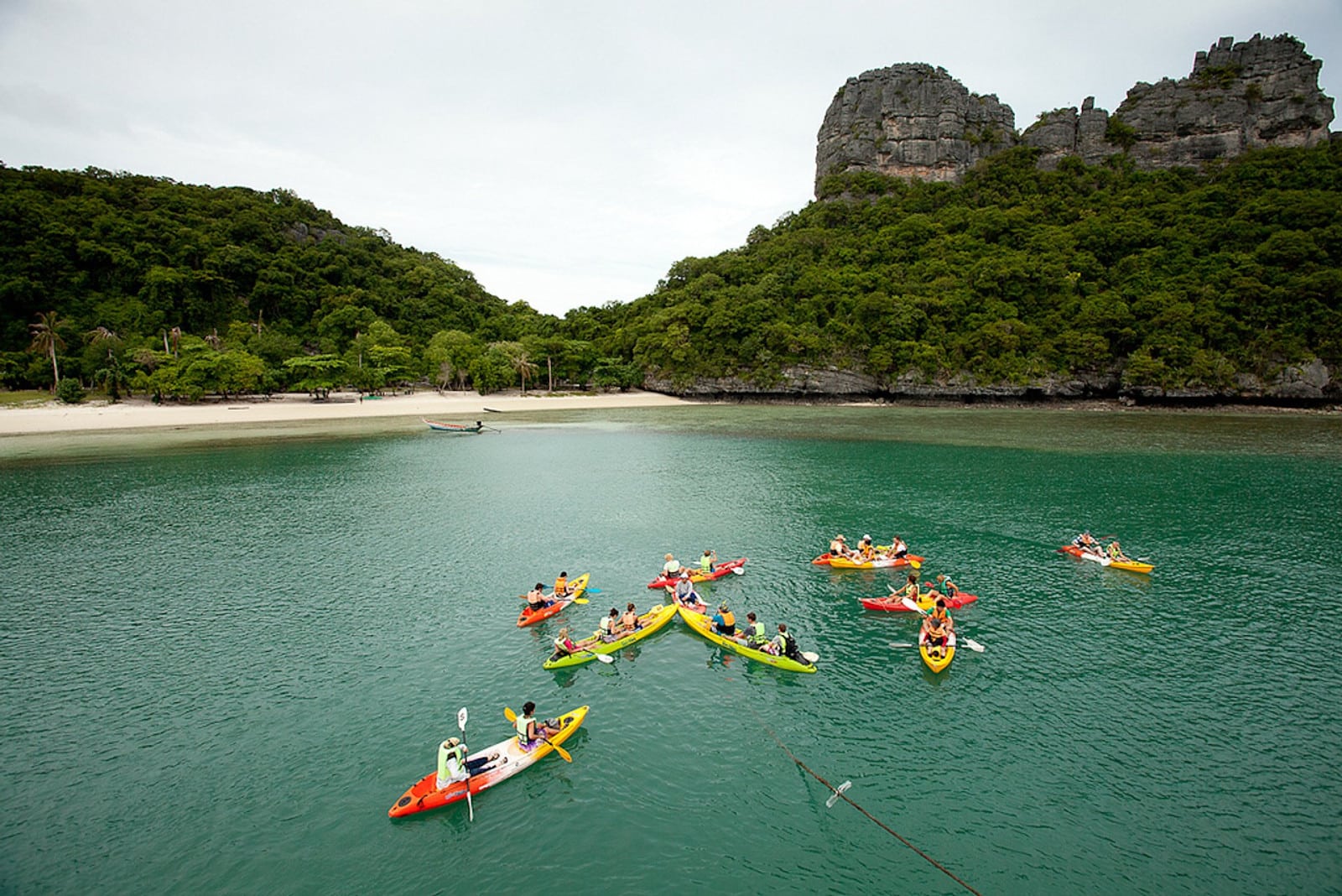 Kayaking in Koh Phangan