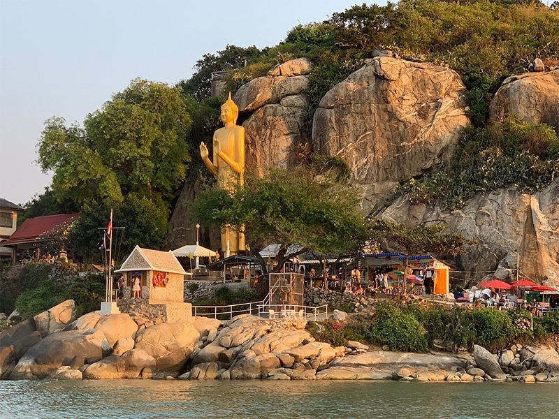 Buddha Statue at the Khao Takiab Temple, Hua Hin