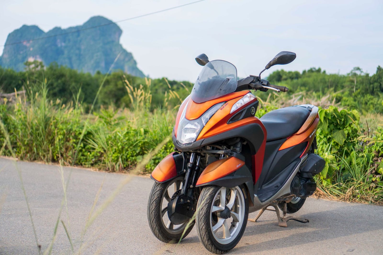 A special kind of bike at Krabi Motorental