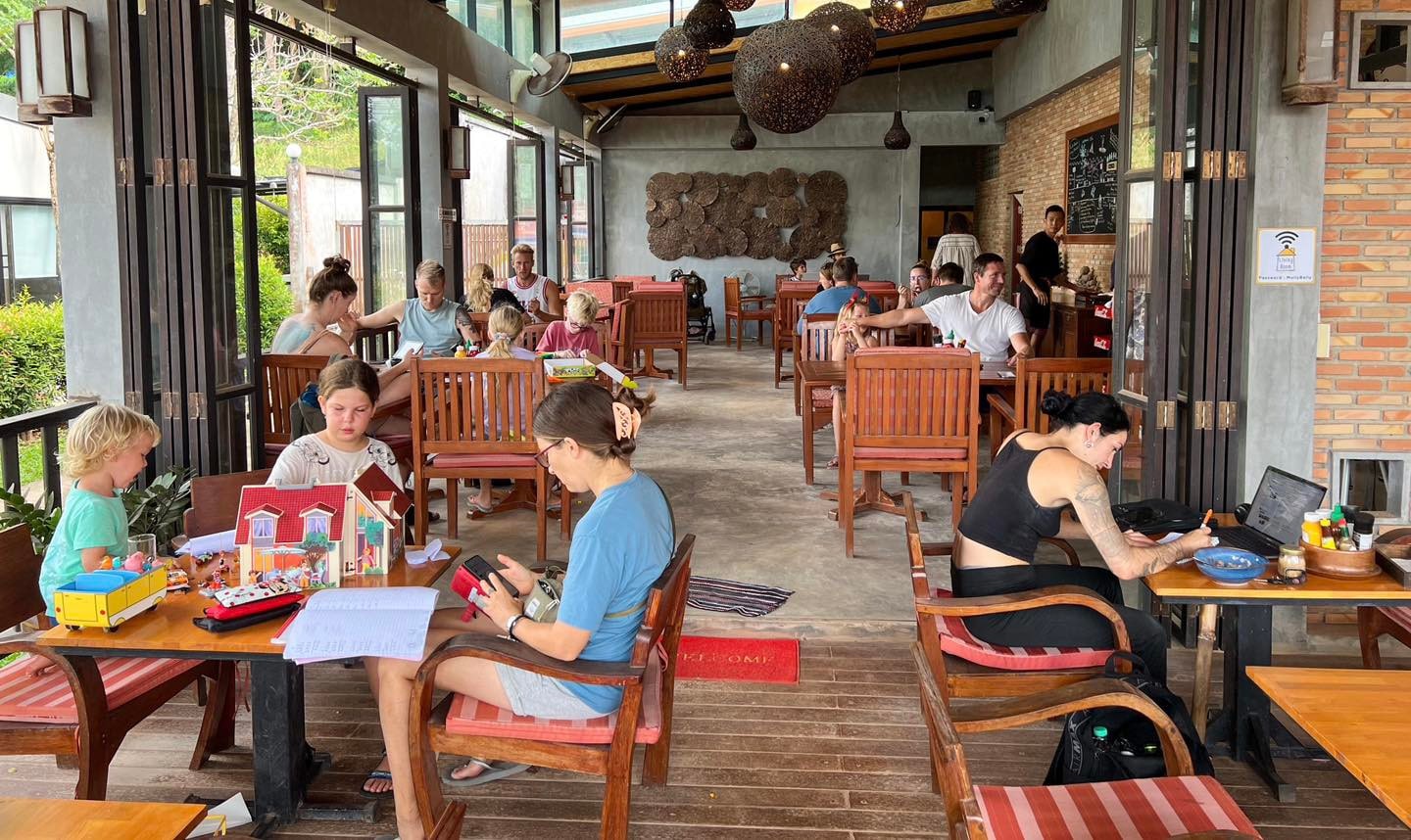 Living Room Cafe, Koh Lanta The Living Room Cafe in Koh Lanta