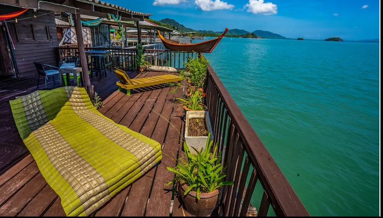 Mango House, Koh Lanta The View From Outside Deck in Mango House