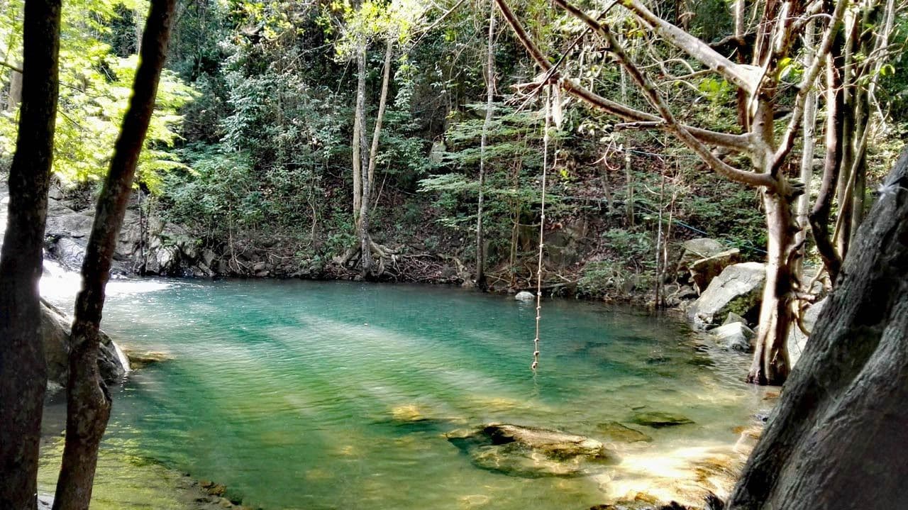 The Paradise Waterfall in Koh Phangan