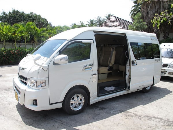 Public Minivan, Koh Lanta A public minivan in Koh Lanta
