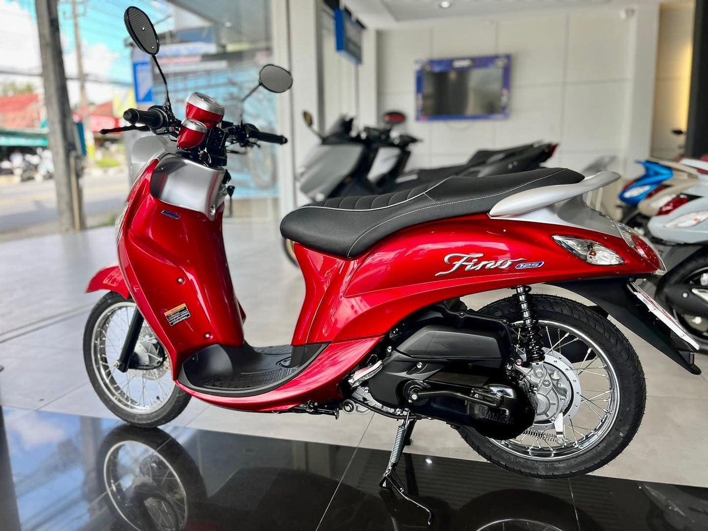 A Rental Motorbike at Rent Car Samui