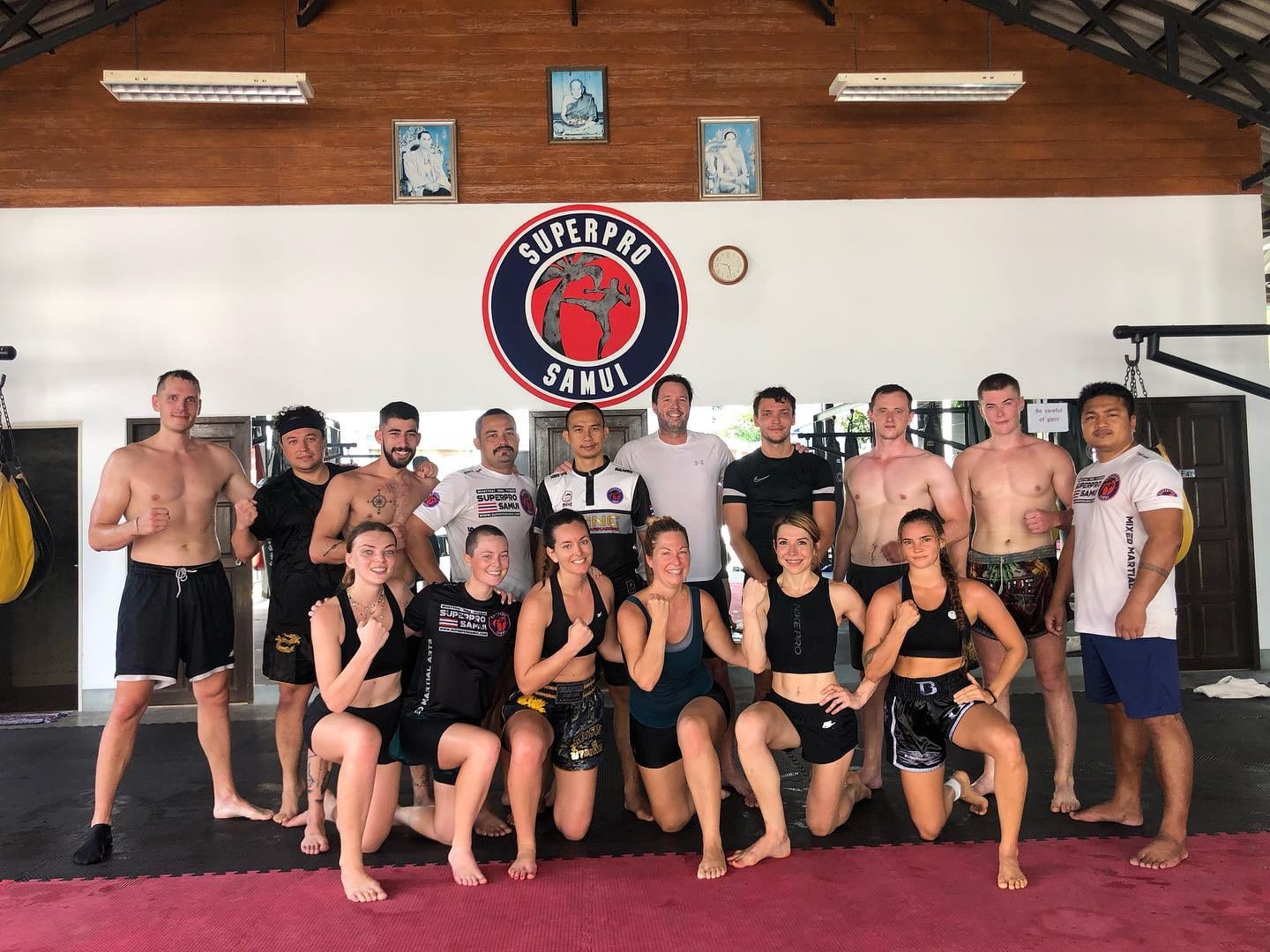 A Group of Trainees at Superpro Samui, Koh Samui