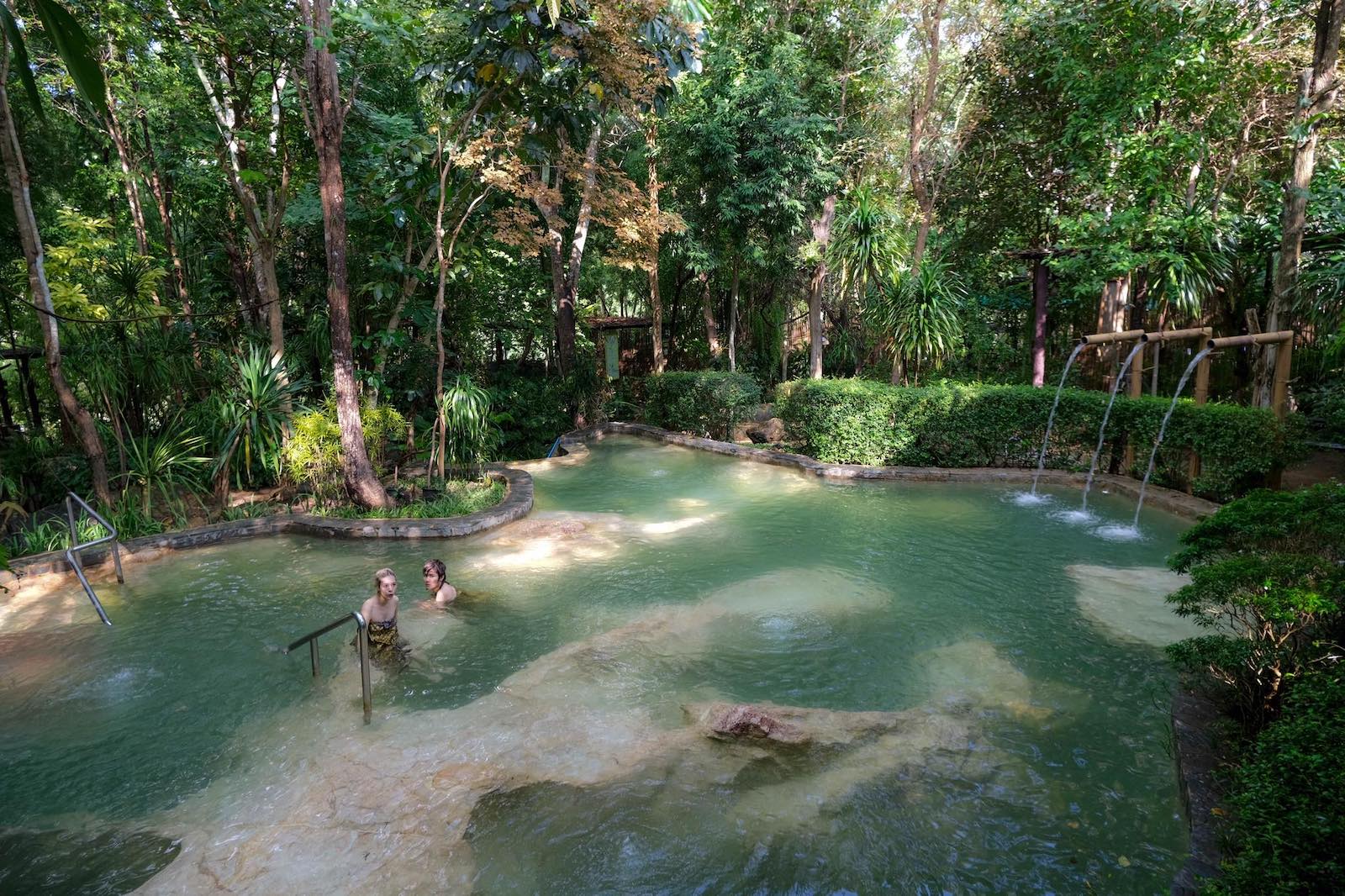 The Biggest Hot Spring in Northern Thailand