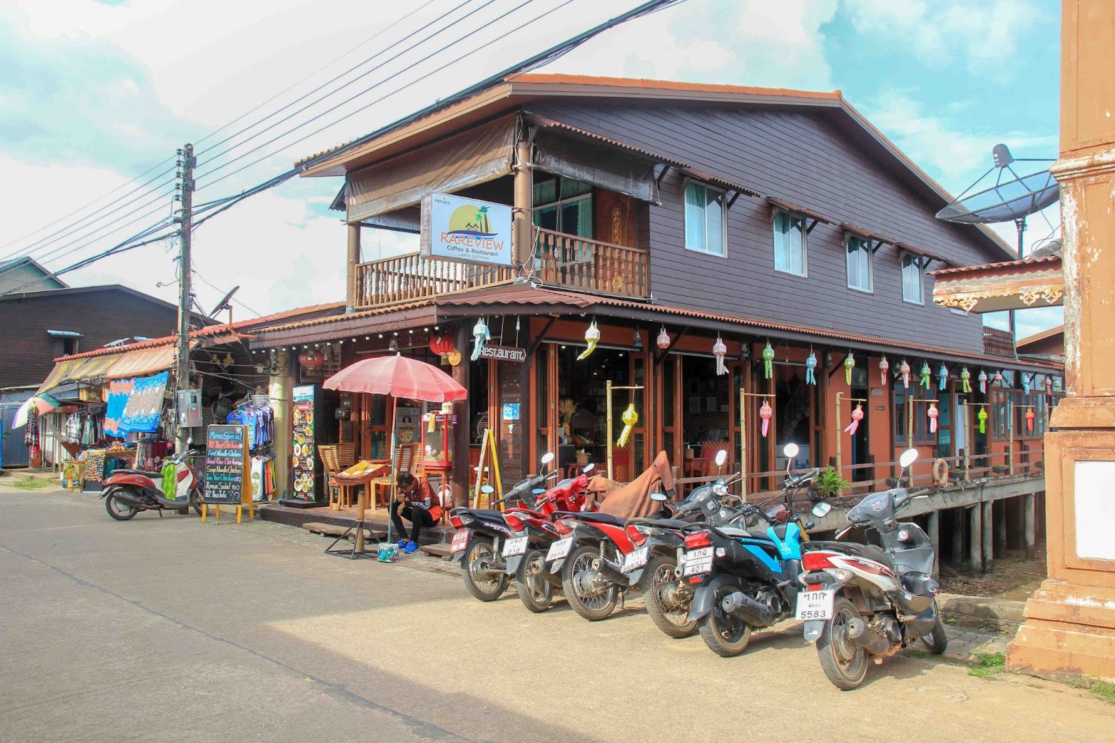 The best transportation option in Koh Lanta Scooter for rent on Koh Lanta